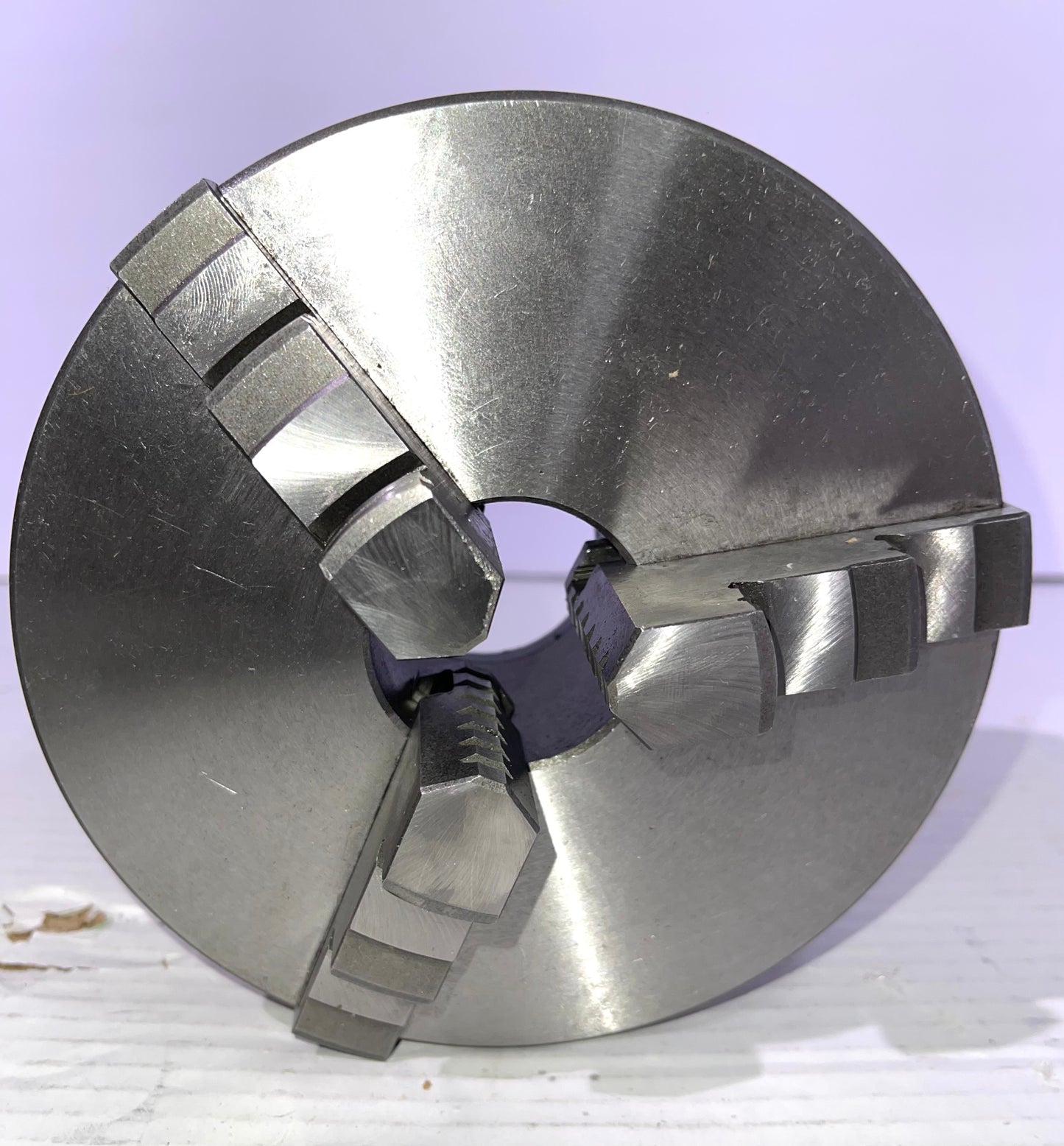 VERTEX 10" 3-Jaw Front Mount Lathe Chuck 2 Sets Of Jaws 10" Chuck Size 3800-5824