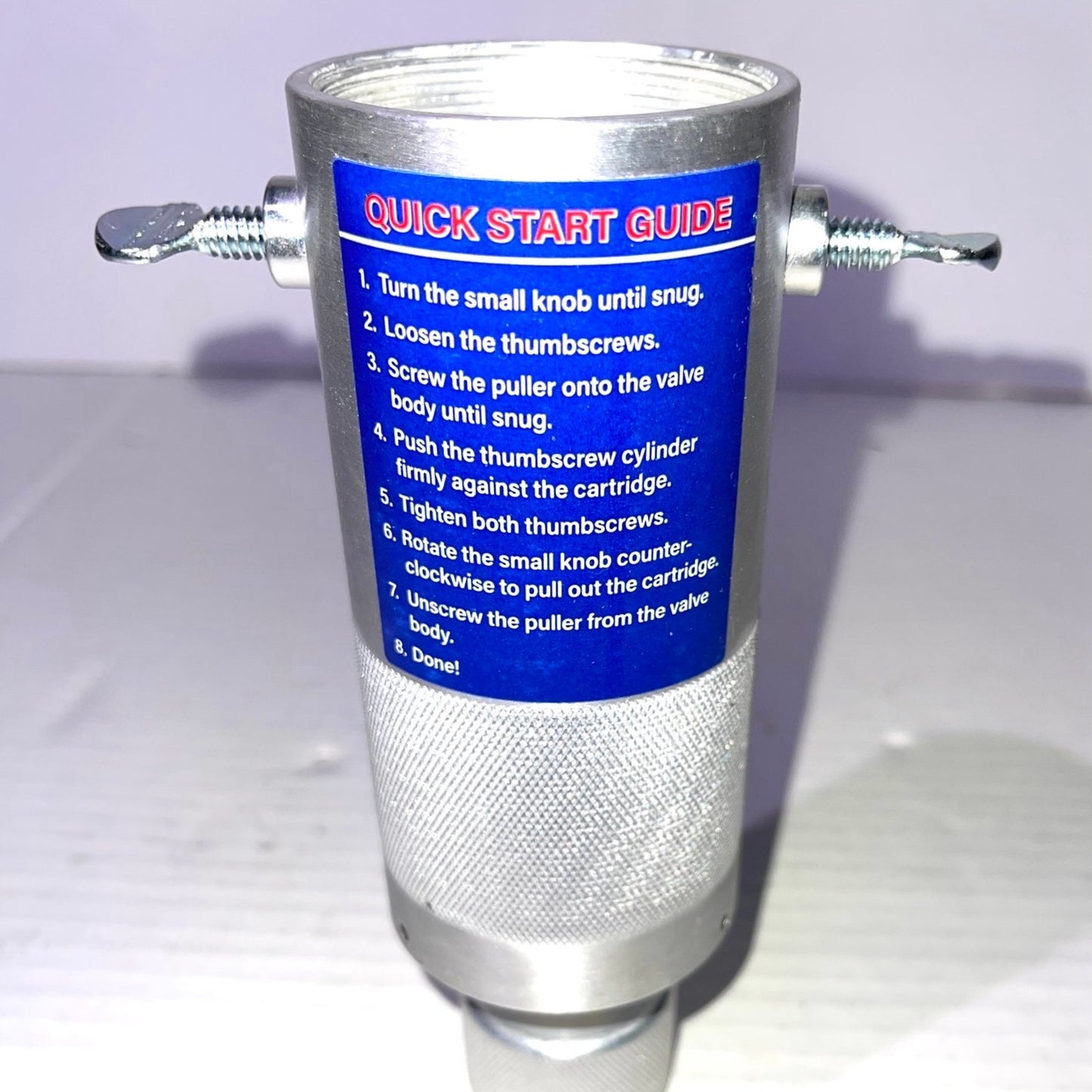 Cartridge Removal Tool for Delta Tub & Shower Faucets, Fits 1300/1400 Series RP46074 & RP19804 Cartridges, Heavy-Duty Reusable Steel Puller Extractor, Damage-Free DIY Valve Repair