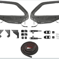 Universal Soft Upper Half Door Kit For UTV Soft Cab Enclosure Door Kit W/Frame