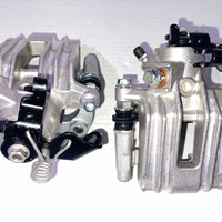 Rear Disc Brake Caliper Assembly Fit Jetta 2000-2005 1.8L 1.9L 2.0L, TT Quattro 2000-2006, Pair Set of 2 Rear Driver and Passenger Side