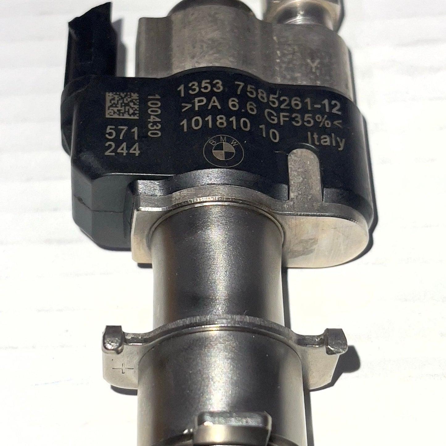 13537585261 13538616079 13537585261-12 Genuine Fuel Injector for BMW N54 N63 135 335 535 550 750 X5 X6 13537565138 (Color : 13537585261-12)