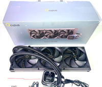 Iota L36 BK AIO CPU Cooler Liquid 360mm Temp Digital Display,ARGB Aluminum PUMP