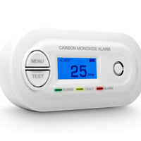 Fast Low Level CO Monitor by Forensics | Offices, Classrooms, Home, Retail | > 10ppm Display | 25ppm Alarm