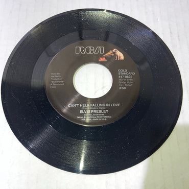 Elvis Presley - Cant Help Falling [Vinyl] 7" ‎Legacy Recordings 	‎1968