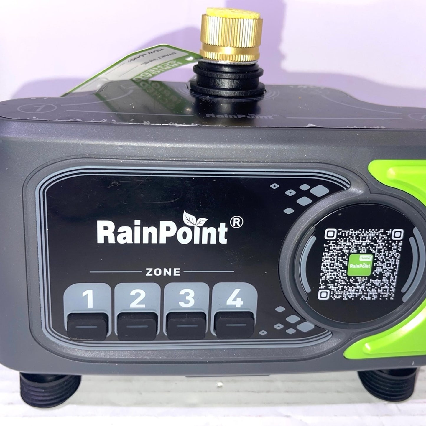 RAINPOINT WiFi Sprinkler Timer 4 Zone, Outdoor Smart Water Timer for Garden APP!