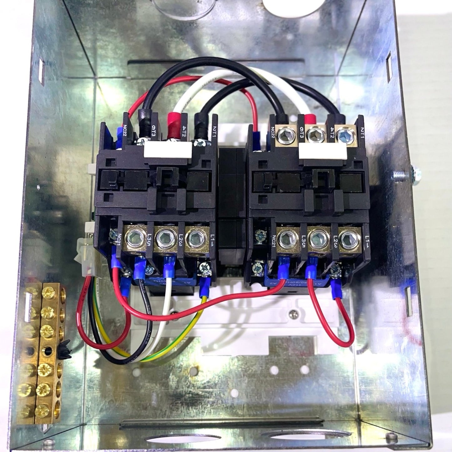 50 AMP Automatic Transfer Switch for RV Outdoor Speedboats 120/240 VAC Generator Applied to RV, Speedboats, 120/240 Volt Power Sources