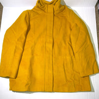 TIME FOR ME Women Outerwear SZ 2X Logan Golden Rod Wool Jacket