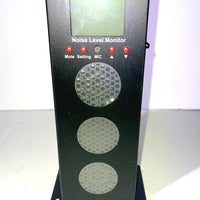 Noise Detector with Traffic Light Alert & Adjustable dB Threshold & Volume, Temp & Humidity Display, Metal Housing, for Classroom Noise Control, Fun Interaction for Easy Noise Management