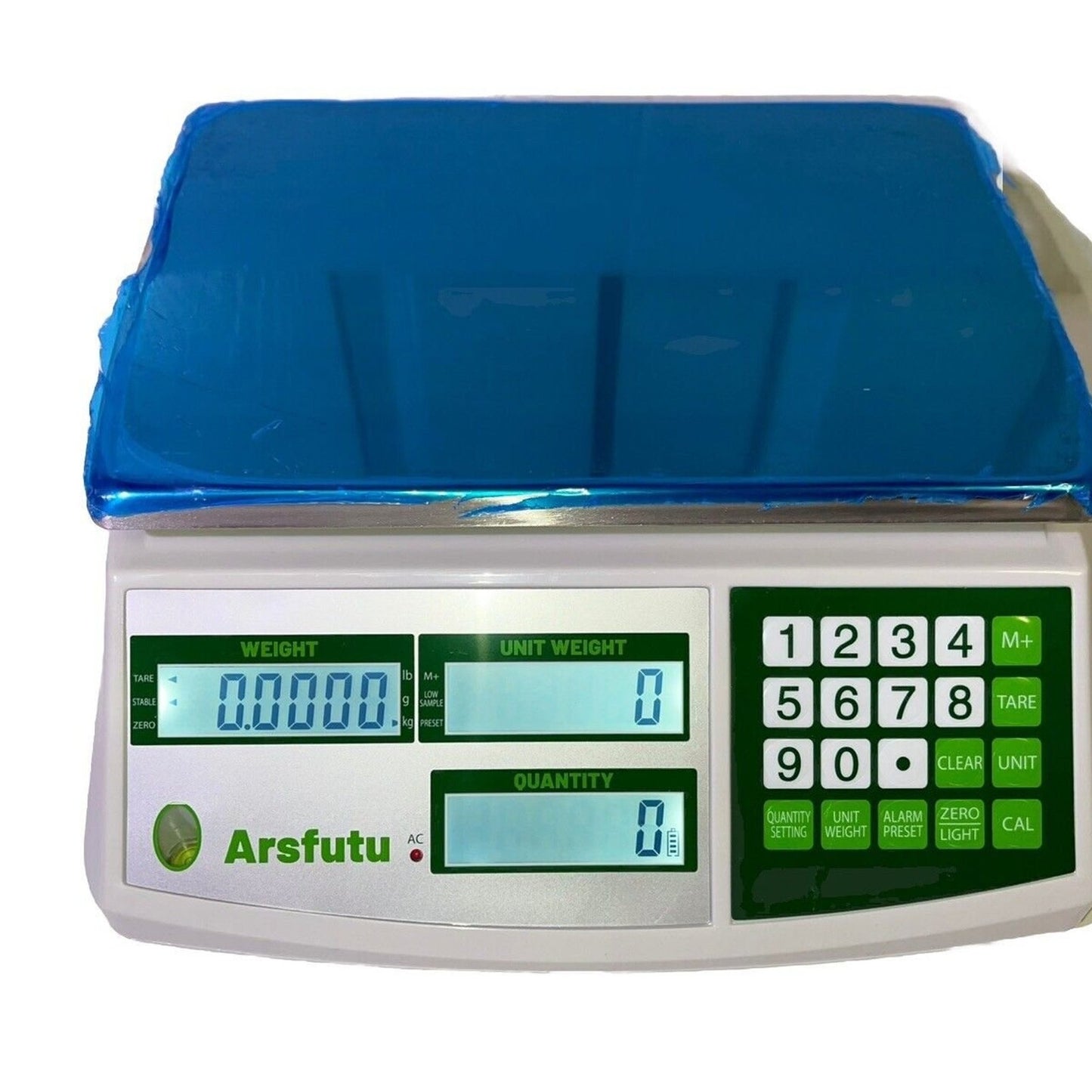 Counting Scale Digital Inventory Scale lb/g/kg Switchable Industrial  40kg X 0.5