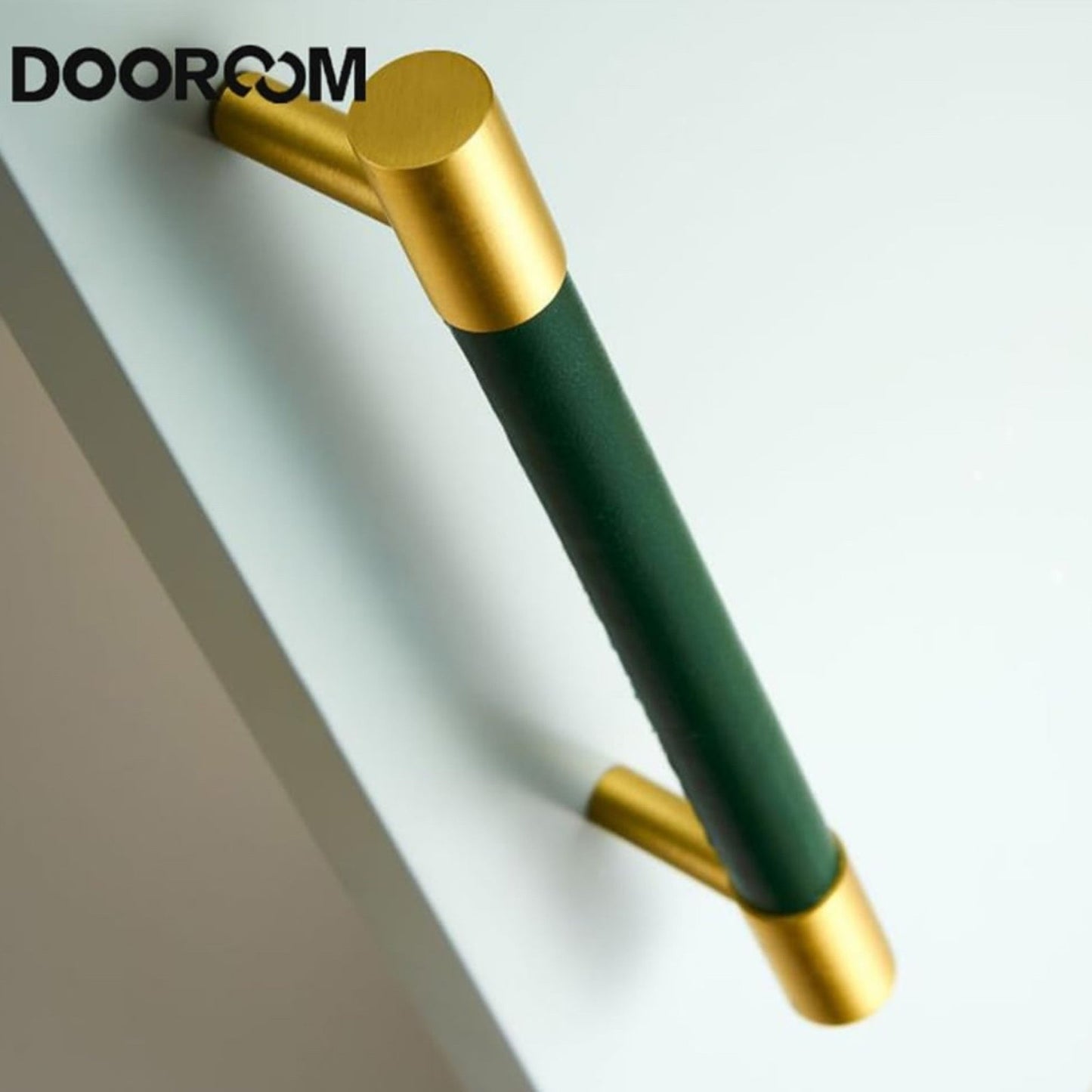 8PK 5” Barn Door Handle Sliding Door Pull Handle High Performance Handle Cabinet Door Drawer Kitchen Knobs Bathroom Heavy Duty Hardware Handle, Green