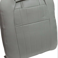 Chevy Impala SS 1994-1996 #143 Med Gray Perforated Leather Driver Passenger Side Top Lean Back Replacement Cover for Chevy Impala SS 1994-1996