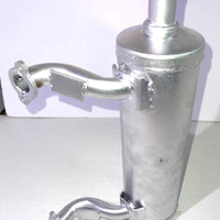 Low Mount Horizontal Muffler 49070-0878 for Kawasaki 651V 691V 730V 726cc