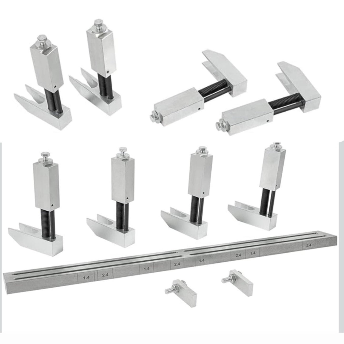 8 Engine Actuator Springs Compressor Assembly Tools 2012-19 Fiat MultiAir Turbo 1.4L 16V / Turbo / 2.4L / BF / FB / FF / PF / UF / VM. Replace Part for 10259B / 10259A