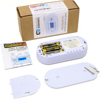 Fast Low Level CO Monitor by Forensics | Offices, Classrooms, Home, Retail | > 10ppm Display | 25ppm Alarm