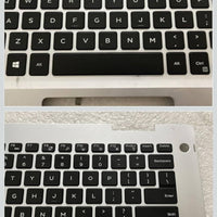 Laptop Upper Case Palmrest Backlit Keyboard Assembly Part for Dell Inspiron