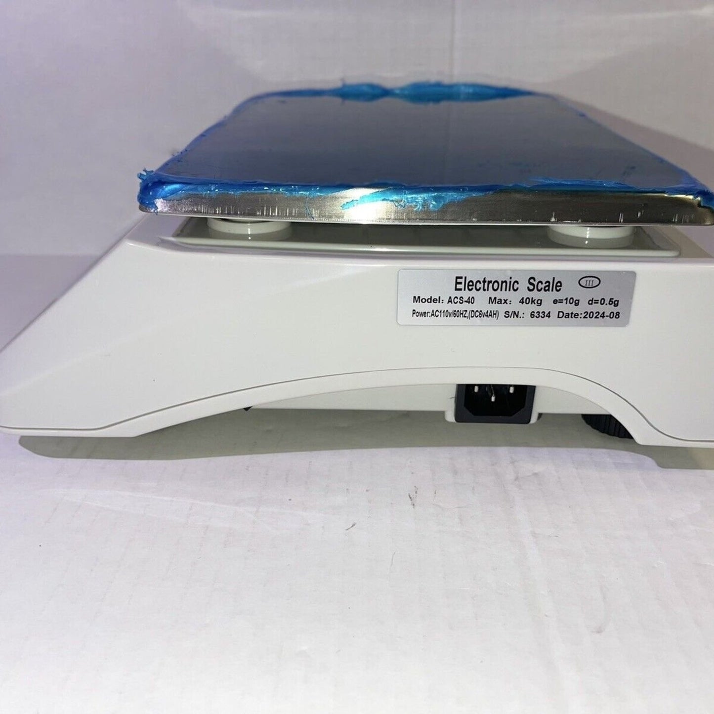 Counting Scale Digital Inventory Scale lb/g/kg Switchable Industrial  40kg X 0.5