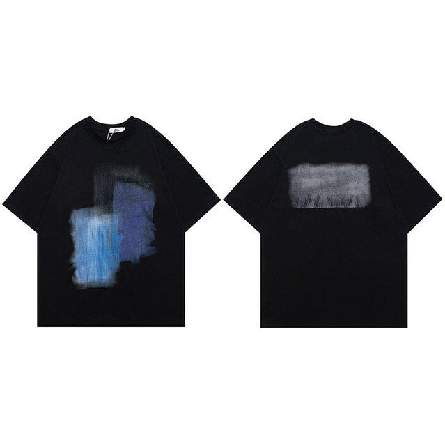 Oversized Graphic Hidden Door Aesthetic Streetwear T-Shirt (Men)