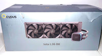 Iota L36 BK AIO CPU Cooler Liquid 360mm Temp Digital Display,ARGB Aluminum PUMP