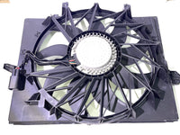 Engine Cooling Fan Assembly, Cooling Radiator Fan Replacement For BMW E60 525 530 545 645 E65 750, Replace 17427543282 17427514181