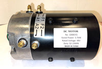 GELUOXI 48V 3.8KW Electric DC Motor for Tomberlin E-Merge Golf Cart 1008255, DA8-4012, GB9-4001, ZQS48-3.8-T