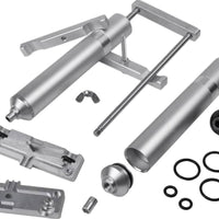 Dual Color Hand Kit Aluminium Injector for Plastisol Soft Bait Lures DIY Soft Lure Making Tool 2Х4oz Dual Mixing Color Kit