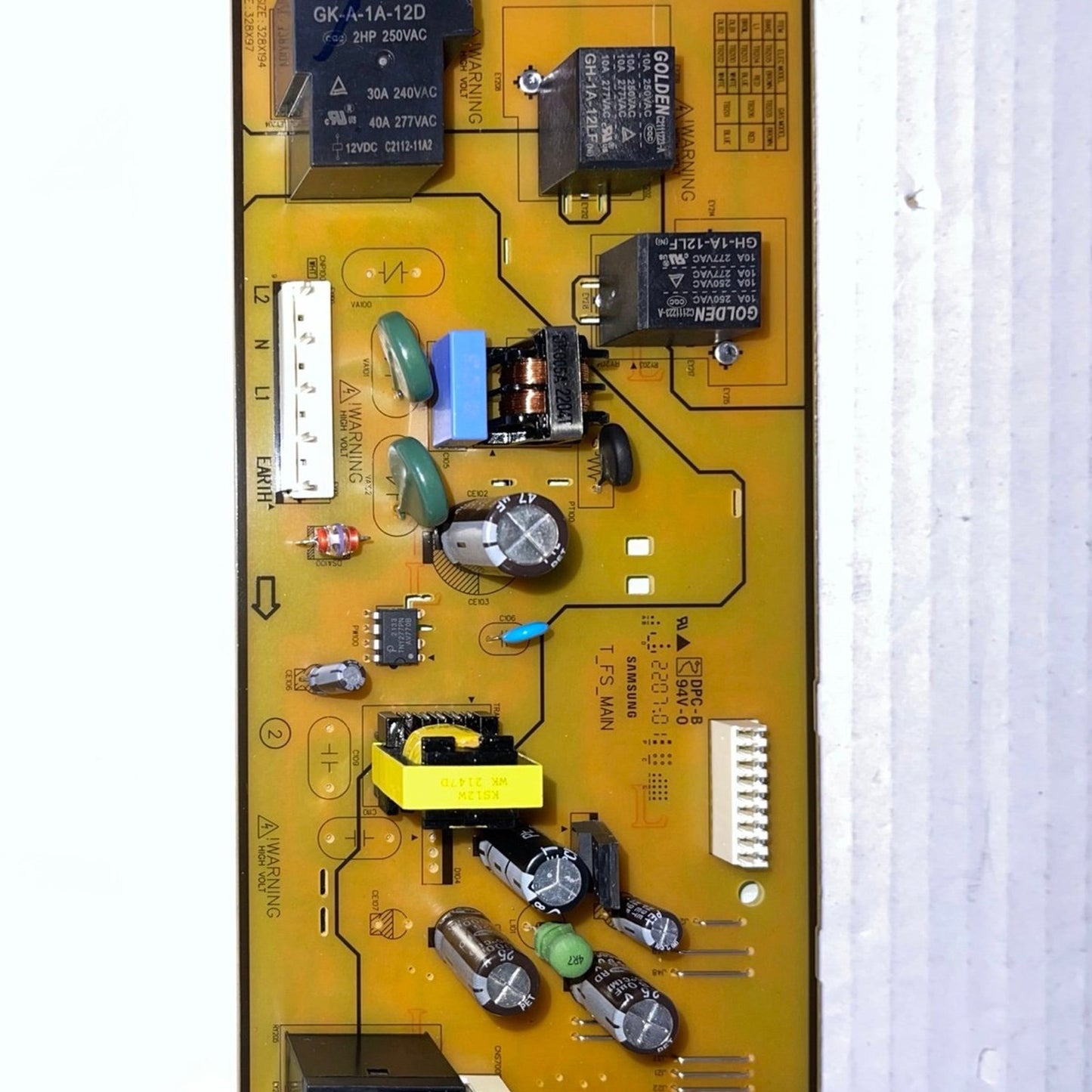 Samsung DG94-04041C Gas Range Stove Oven Control Board, PCB EEPROM