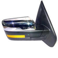 Right Mirror Power Heat Power Folding Chrome Cover PASSENGER Side 2011-2014 Ford F-150 FO1320412