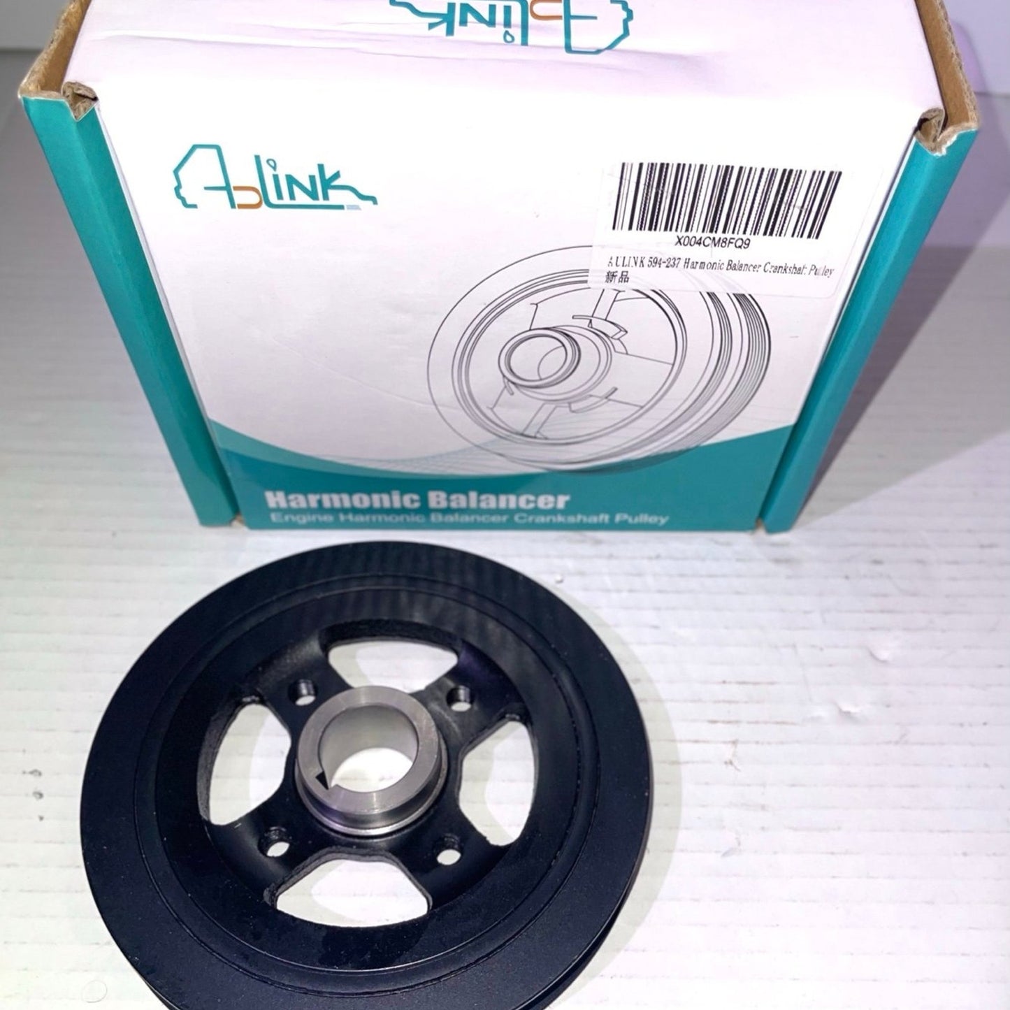 594-237 Engine Harmonic Balancer for Toyota Paseo: 1992-1998 OEM: 102228; 594237 PB1542N; SK594237; 13408-11012; 1340811011; 1340811020; 1340811021; 13470-11030; 9516120159; 9516120519