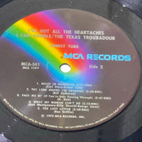 Ernest Tubb I've Got All The Heartaches I Can Handle / The Texas Troubadour MCA Records Vinyl, LP, Album