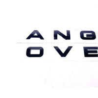 Car Emblems Badge for Land Rover Range Rover/Range Rover Sport/Range Rover Velar,1PCS/2PCS DIY Badge Decoration Hood Body Exclusive Logo Sticker Self-Adhesive Modification Replacement Accessories