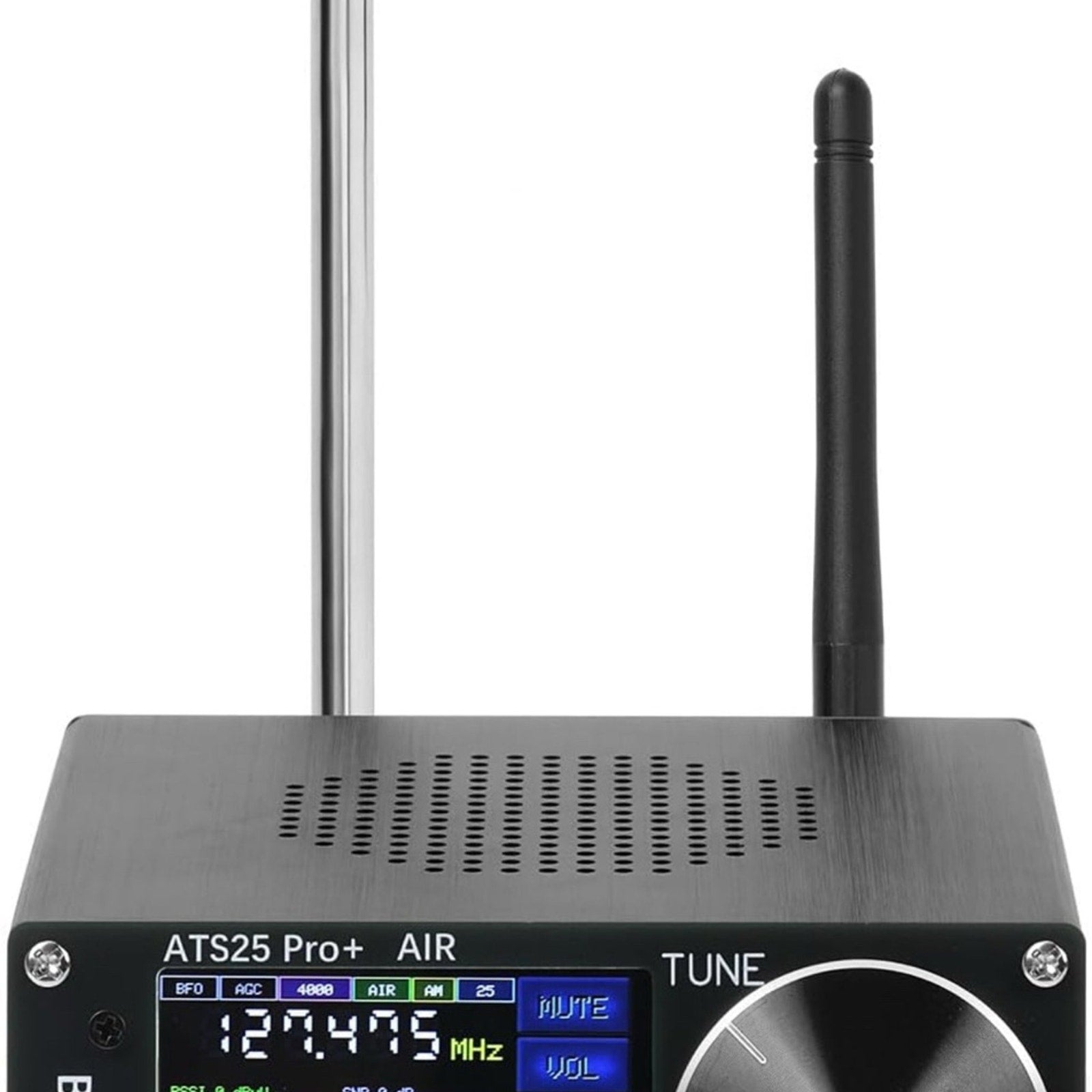 ATS25pro+ AIR Radio Portable AM FM, Bluetooth WiFi Radio AIR Band, FM SW SSB MW