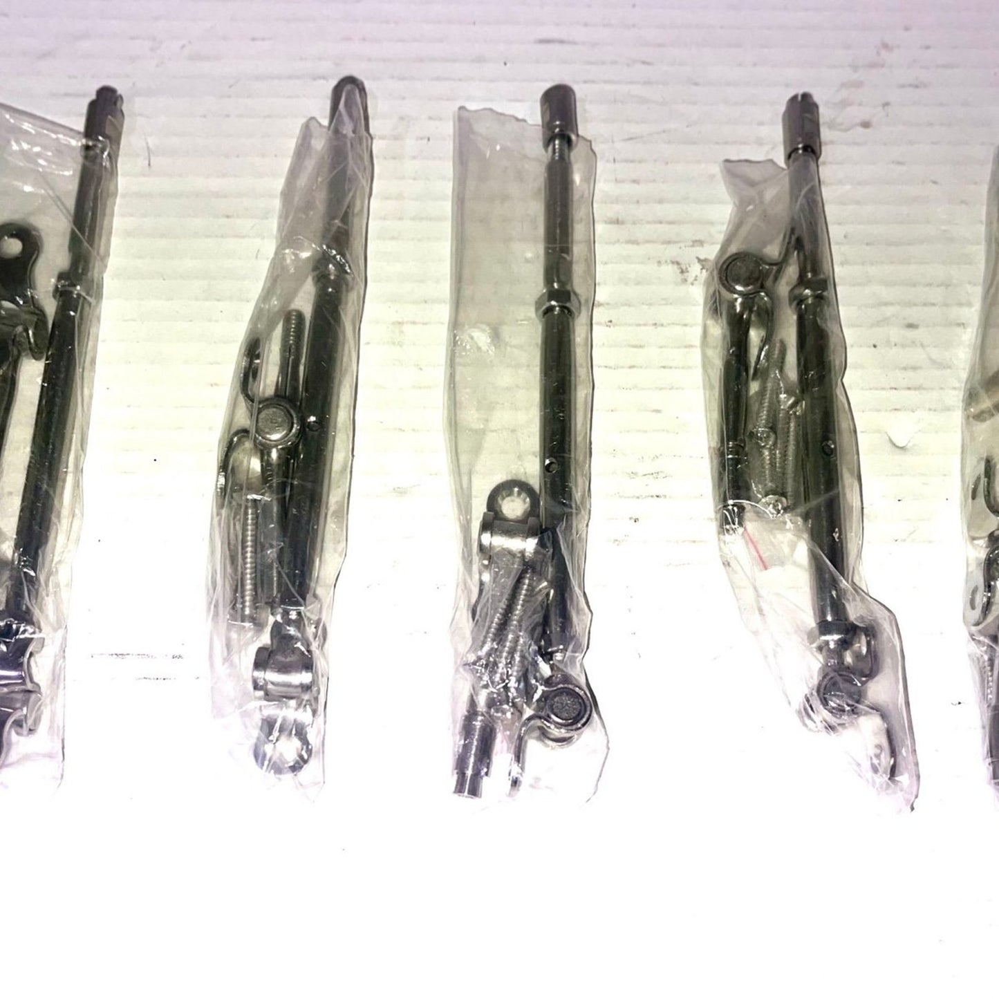 Cable Railing Hardware, 10Pairs Railing Kit, for 1/8 System, Adjustable Angle, T316 Marine Grade