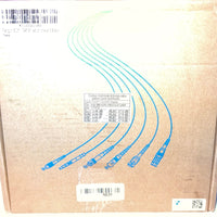 Armored Fiber Optic Cable OM3 Fiber LC to LC Outdoor 10GB/Gi 800ft (245 Meters) Multimode Fiber Patch Cable Duplex 50/125 with Pulling Eye Kit Installed on one end, Black