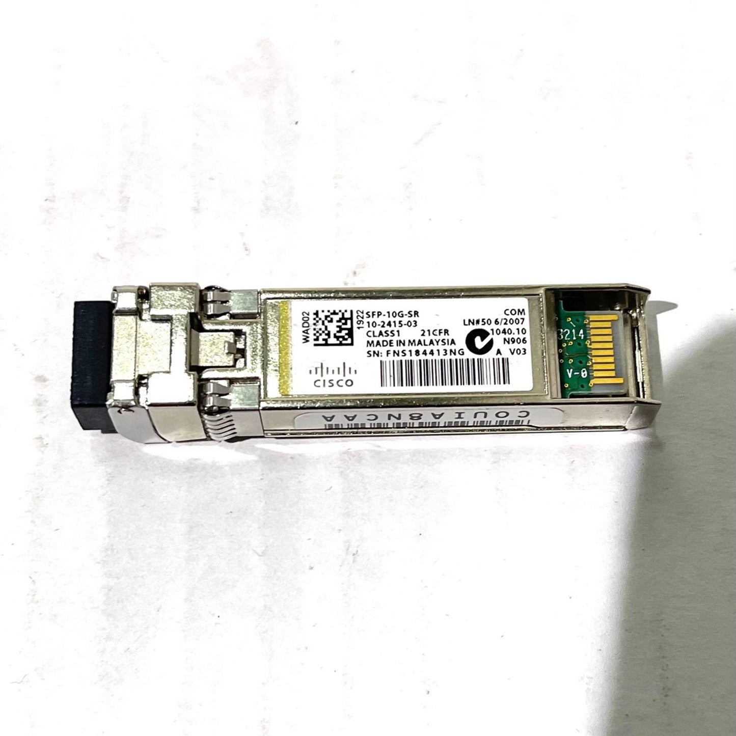 Cisco SFP‑10G‑SR 10GBASE‑SR SFP+ Transceiver Module