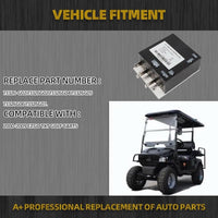 Dasbecan Golf Cart Motor Controller for EZGO TXT Golf Carts 2000-2009, Curtis 36V 350amp PDS,Replaces# 73326G02 73326G04 73326G05 73326G06 73326G07