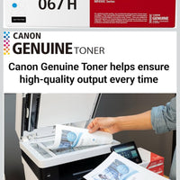 Canon Genuine 067 Cyan Toner Cartridge High Capacity for LBP633Cdw, LBP632Cdw, M