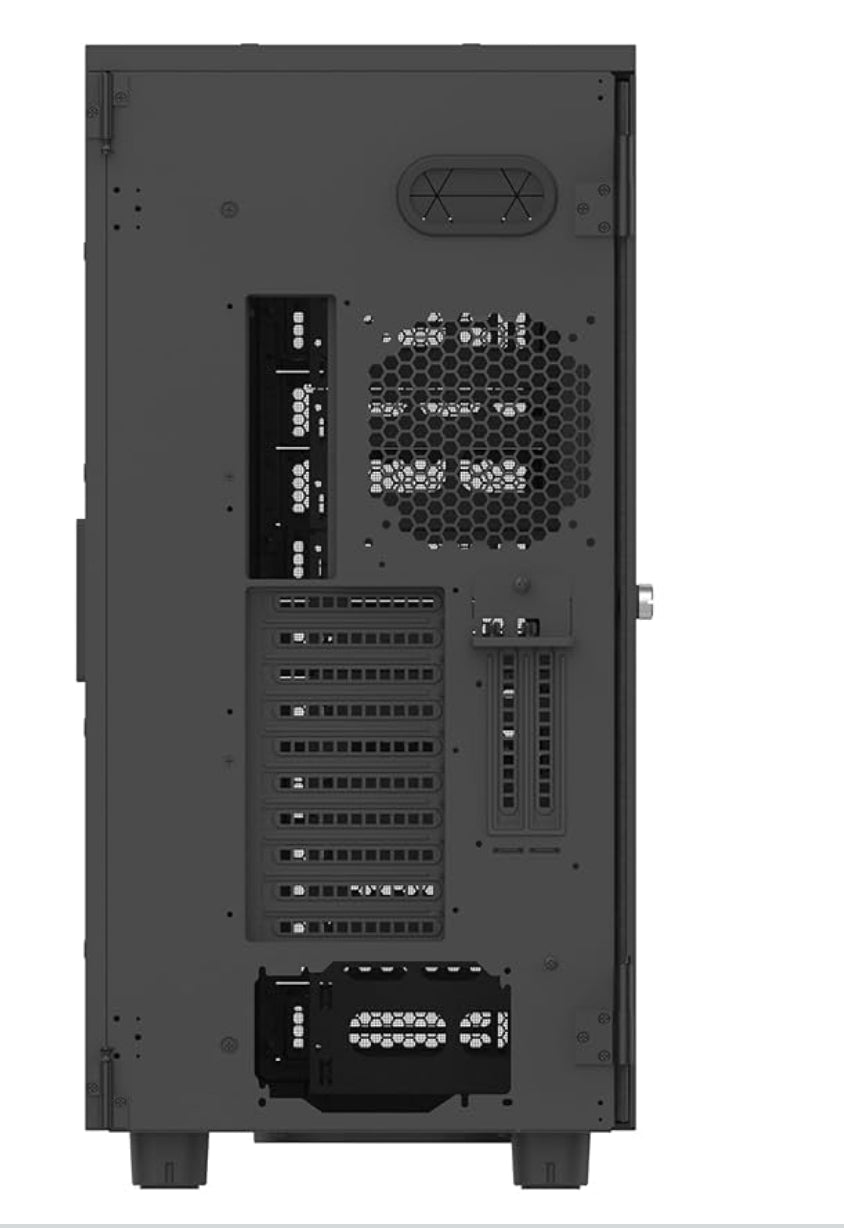 Thermaltake AX700 Super Tower; SSI-CEB/SSI-EEB/XL-ATX/E-ATX; 560mm Radiator Support; 360mm-630mm GPU Clearance; Support for up to 18x 3.5 or 2.5"; Supports 2X 5.25; CA-11B-00F1NN-00

Brand Thermaltake
Motherboard Compatability Extended ATX, Server ATX, AT