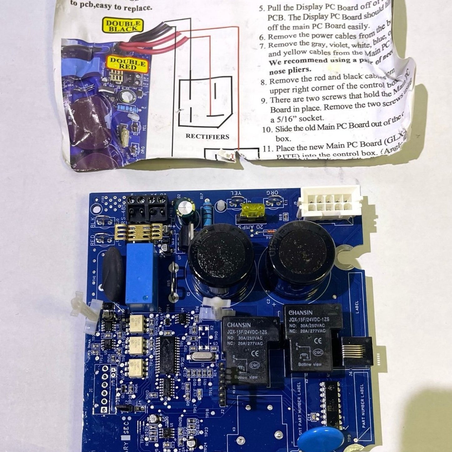GLX-PCB-RITE Main Printed Circuit Board Replacement for Hayward Goldline AquaRite Salt Chlorine Generators