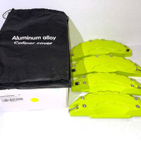 Caliper Covers 4 TESLA Model Y GREEN Accessories, 2020-2023 18 19” Wheel Hub Front and Rear Brake Caliper Cover