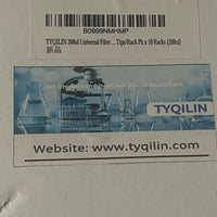 MUHWA 200 µL Filtering Pipette Tips, 200ul Universal Steriled Filter Pipette Tips, DNase and RNase Free - 10 Racks, 960 Tips