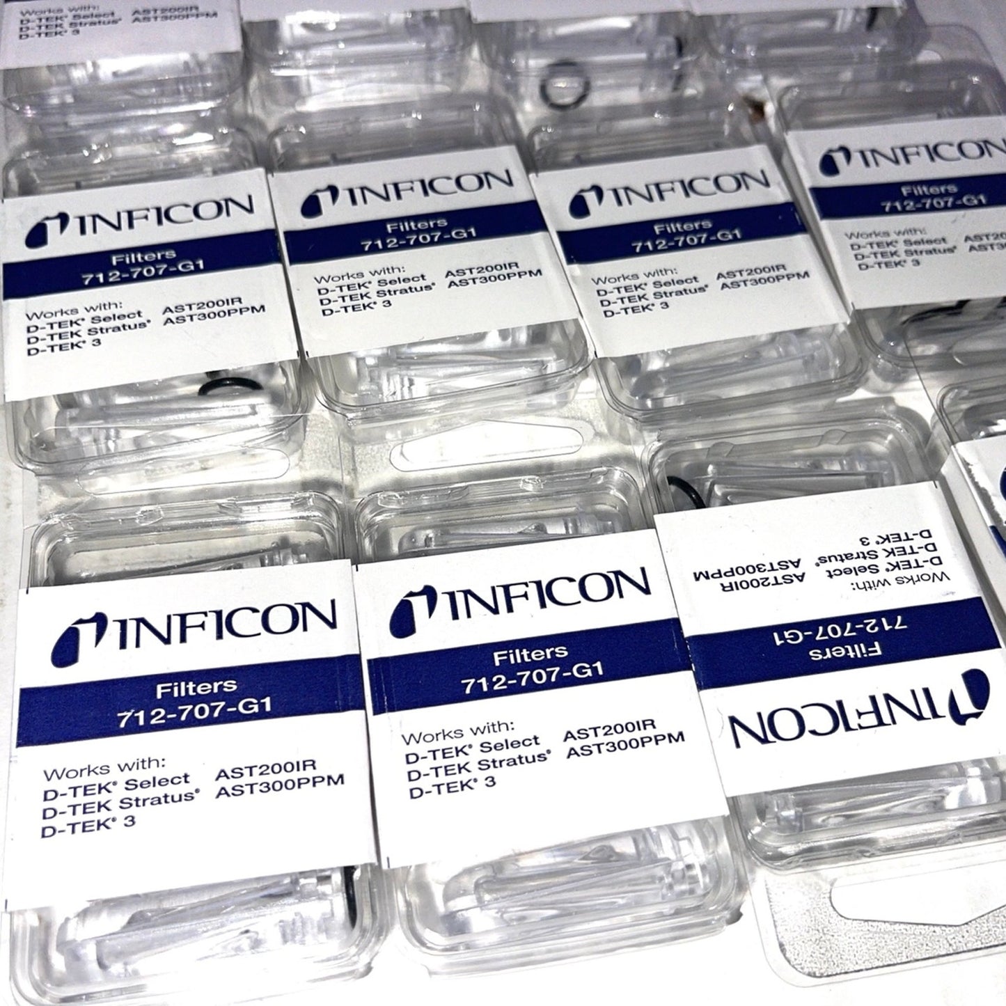 Inficon 712-707-G1 Replacement Filter Cartridges for D-TEK Stratus, D-TEK3 and D-TEK Select Refrigerant Leak Detector 13-PACK