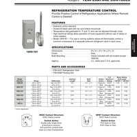 White-Rodgers W1609101 White-Rodgers 1609-101 Refrigeration Temperature Control