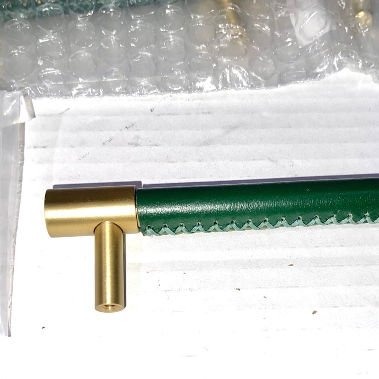 8PK 5” Barn Door Handle Sliding Door Pull Handle High Performance Handle Cabinet Door Drawer Kitchen Knobs Bathroom Heavy Duty Hardware Handle, Green