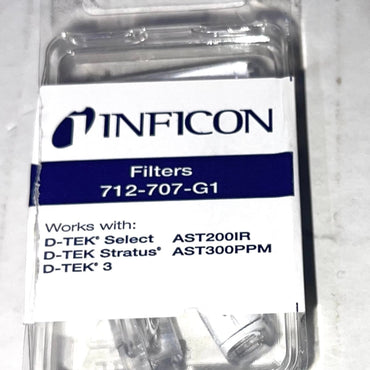 Inficon 712-707-G1 Replacement Filter Cartridges for D-TEK Stratus, D-TEK3 and D-TEK Select Refrigerant Leak Detector 13-PACK