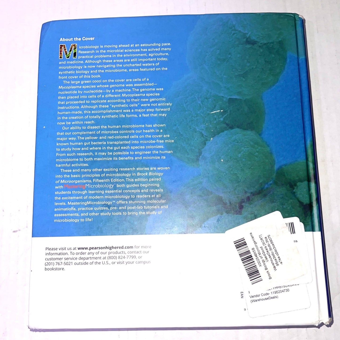 Brock Biology of Microorganisms Plus Mastering Microbiology with Pearson eText -- Access Card Package (15th Edition) ISBN-13: 978-0134268668, ISBN-10: 0134268660