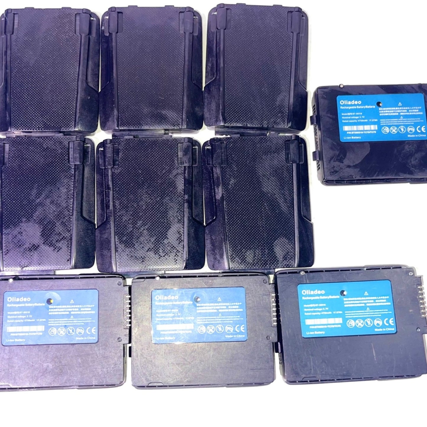 10X Zebra TC77 Battery Zebra Scanner Battery Replacement for Zebra Symbol TC77 TC70 TC72 TC75 TC55 TC70X TC75X TC700H TC700K TC720L BT-000318 Barcode Scanner Batteries BT-000318-01