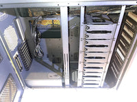 Thermaltake AX700 Super Tower; SSI-CEB/SSI-EEB/XL-ATX/E-ATX; 560mm Radiator Support; 360mm-630mm GPU Clearance; Support for up to 18x 3.5 or 2.5"; Supports 2X 5.25; CA-11B-00F1NN-00

Brand Thermaltake
Motherboard Compatability Extended ATX, Server ATX, AT