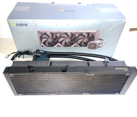 Iota L36 BK AIO CPU Cooler Liquid 360mm Temp Digital Display,ARGB Aluminum PUMP