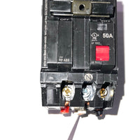 50A 240-Volts Double Pole Circuit Breaker 50 Amp Double Pole Ground Fault Breaker with Self-Test ABB Q-Line THQL2150GFT2P