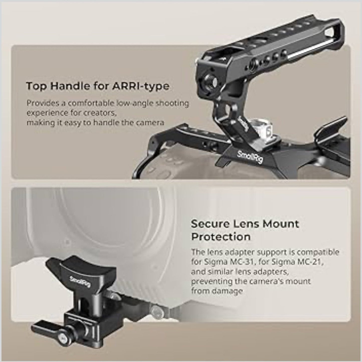 SmallRig Camera Cage Basic Kit BMCC Camera 6K Full Cage Blackmagic Design Cinema
